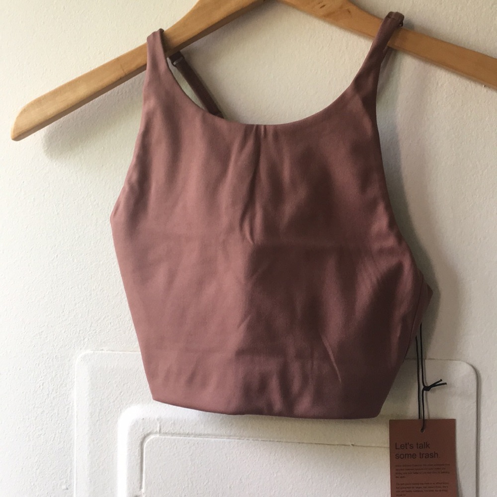 NWT Girlfriend Collective Topanga Bra in Acorn🍂 - Picture 4 of 5